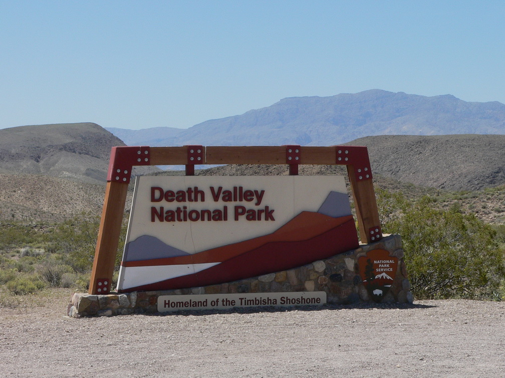 1. Death Valley vjezd od Goldfieldu 
